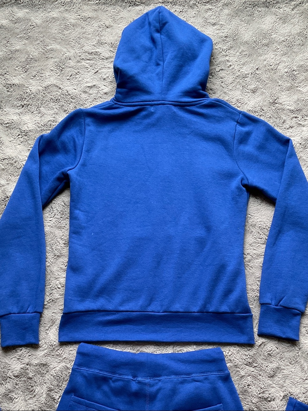 Kids Blue Hoodie & Jogger Set - Cozy Activewear - Picture 6 of 6